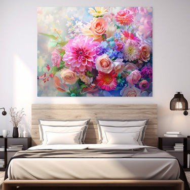 Colorful Flower Painting